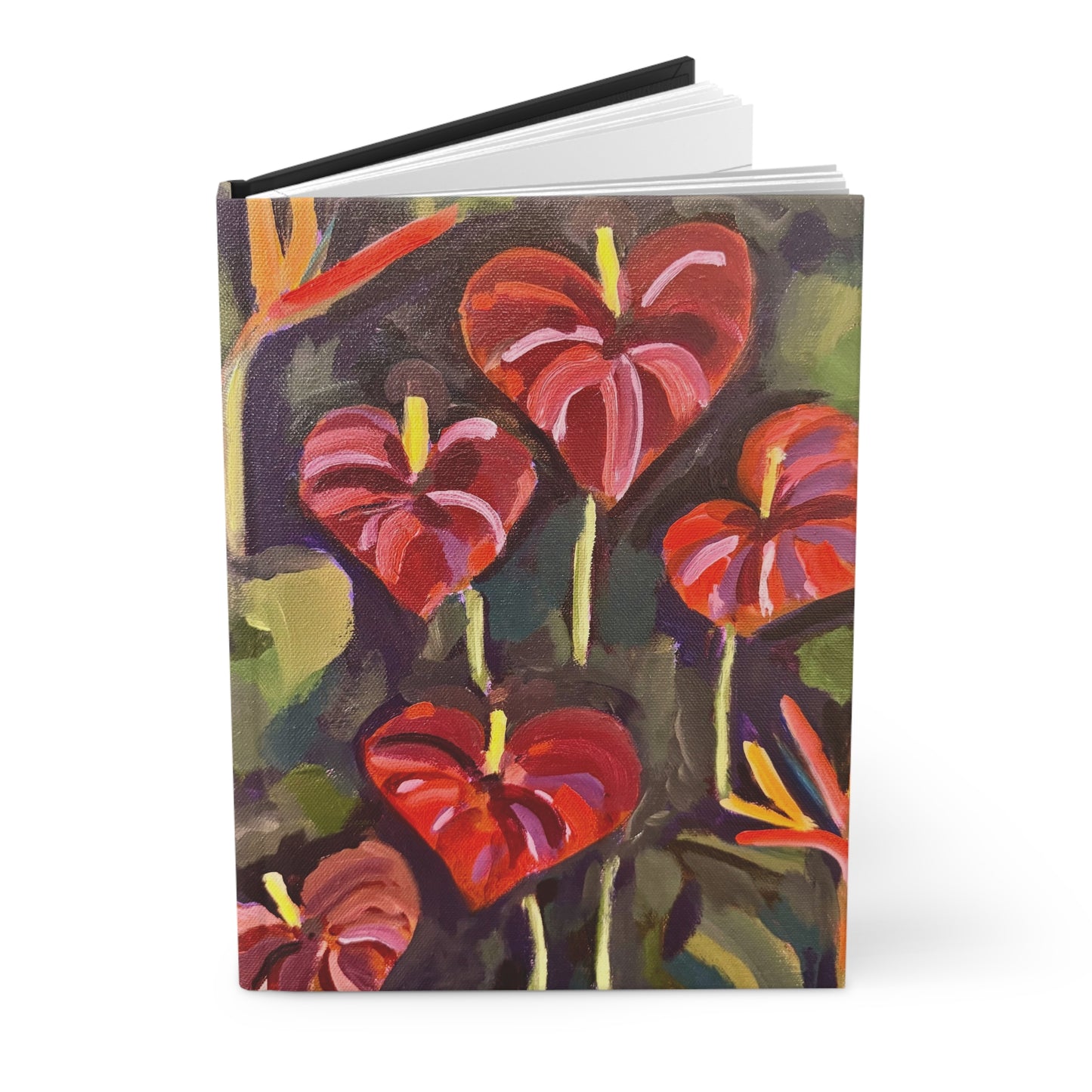 Caribbean Floral Hard Cover Journal