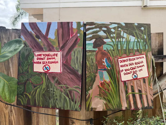 Patois Treasure Beach Sign