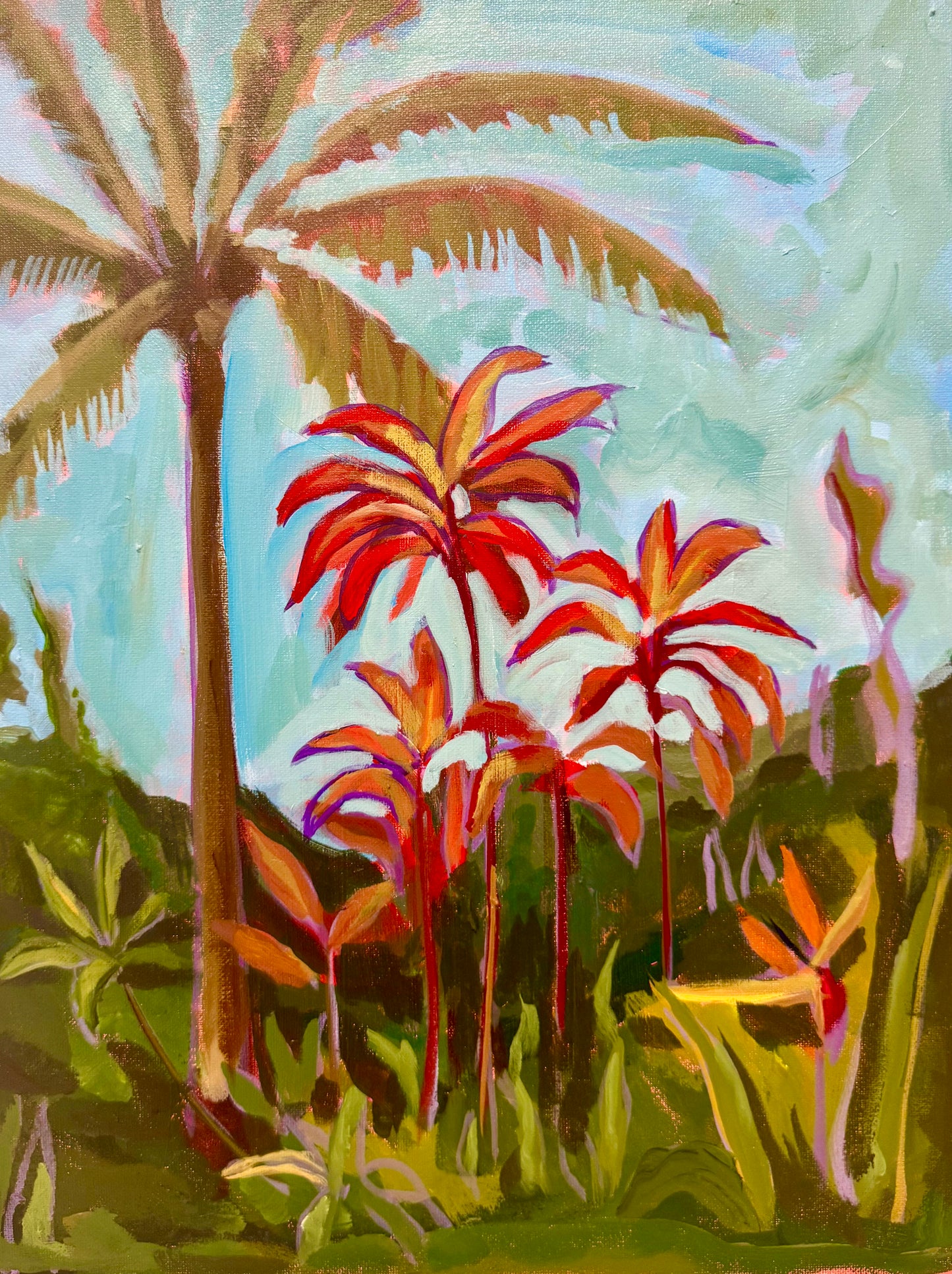 Tropical Art Print 5x7 Caribbean Life