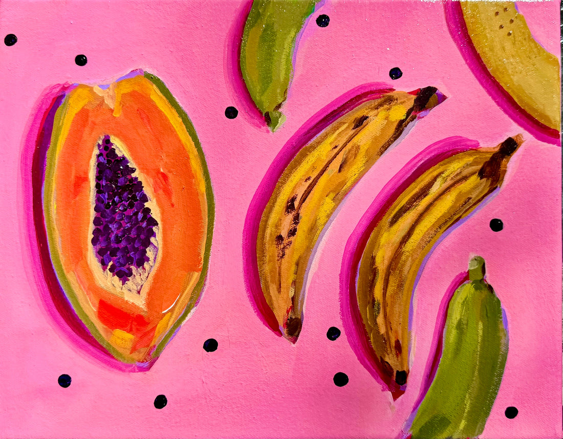 Ripe Banana vs. RachelChinQ Art (But Not Really “Vs.”)