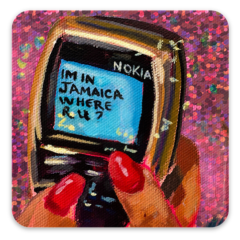 I am in Jamaica - Sticker