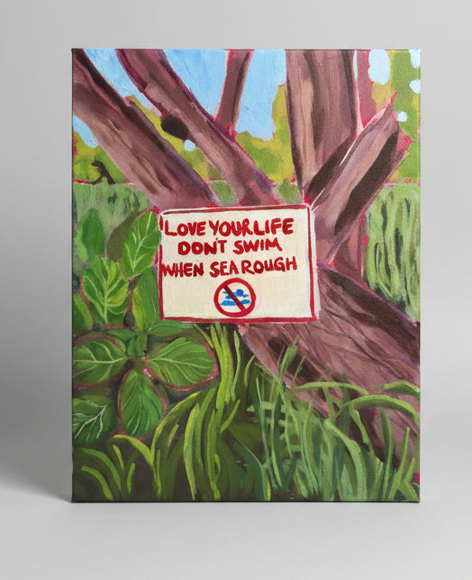 Patois Sign Original Painting 14x18