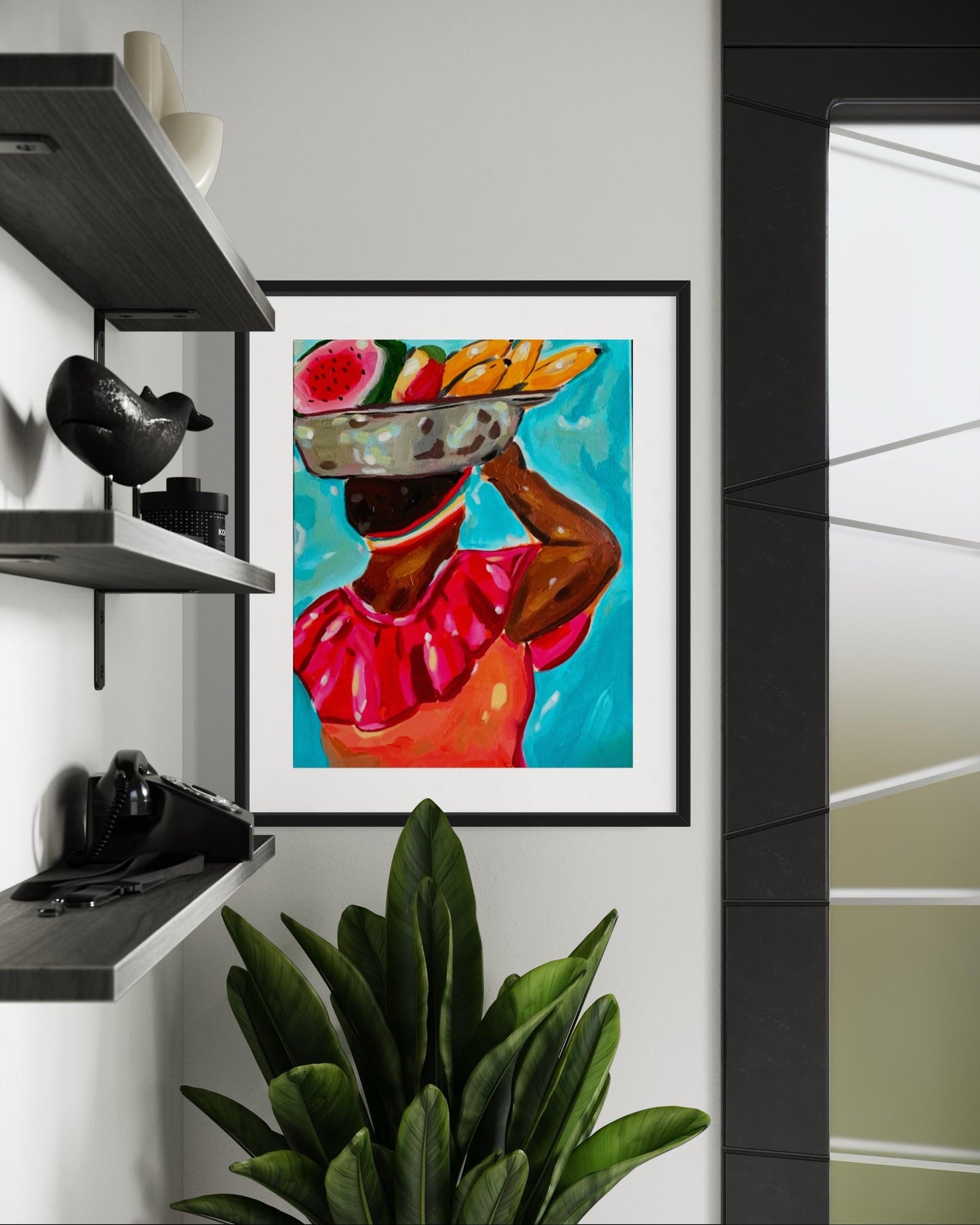 Limited Edition - Market Lady 8x10 Art Print