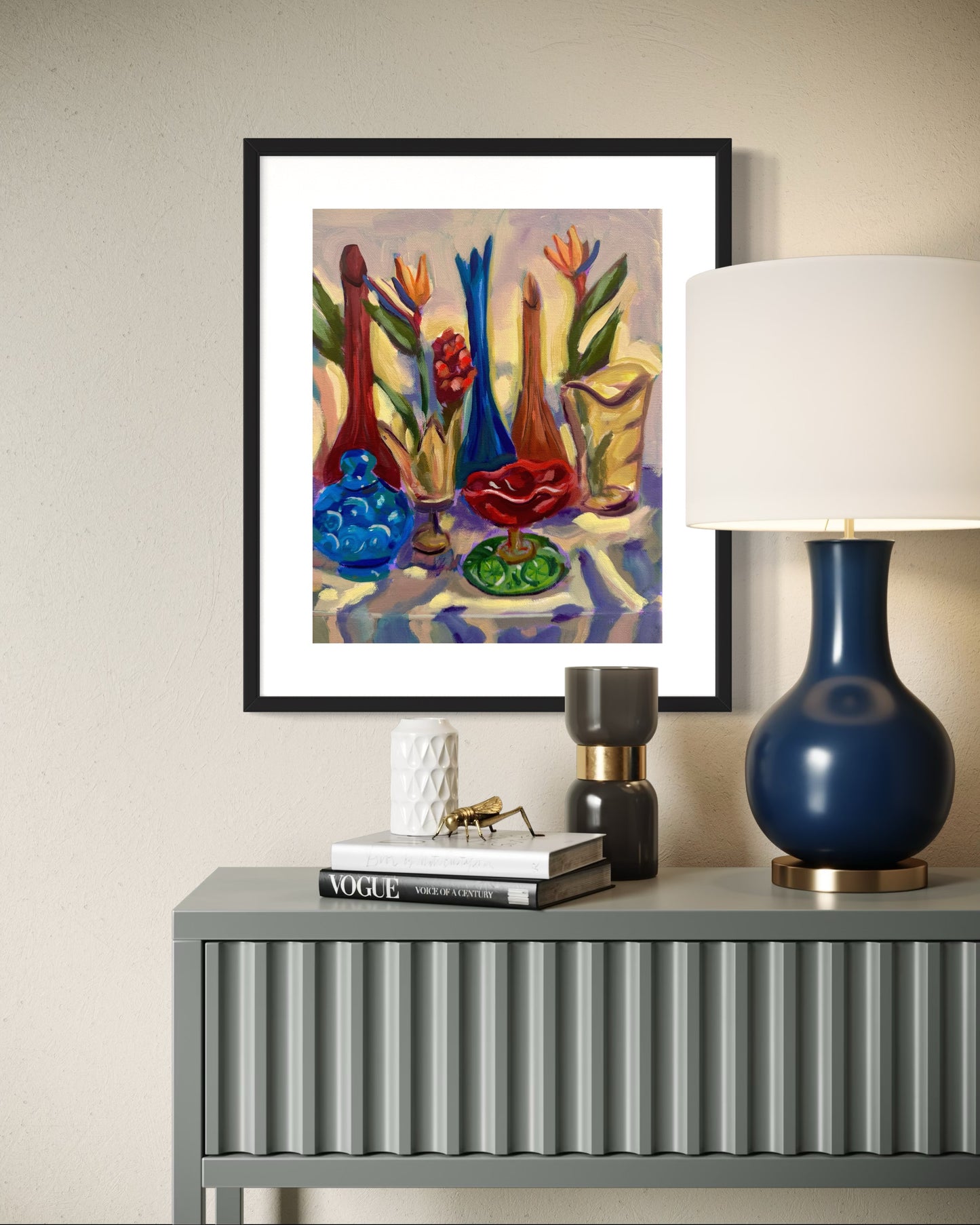 Tropical Floral Still Life- 11x14