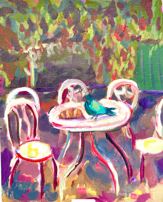 Parisian Pigeon 8x10 Original