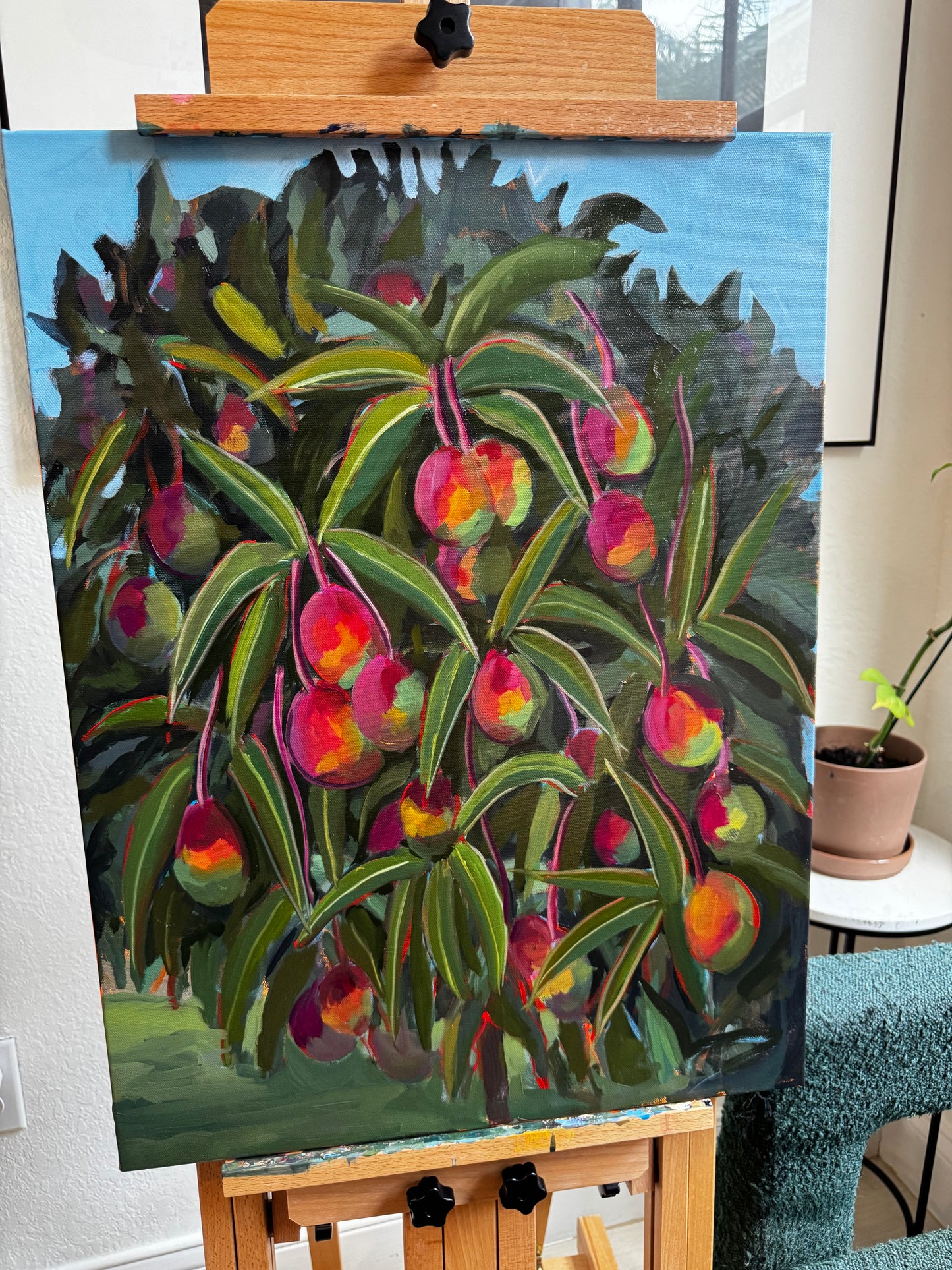 Mango Tree - Caribbean Original Painting 24x18