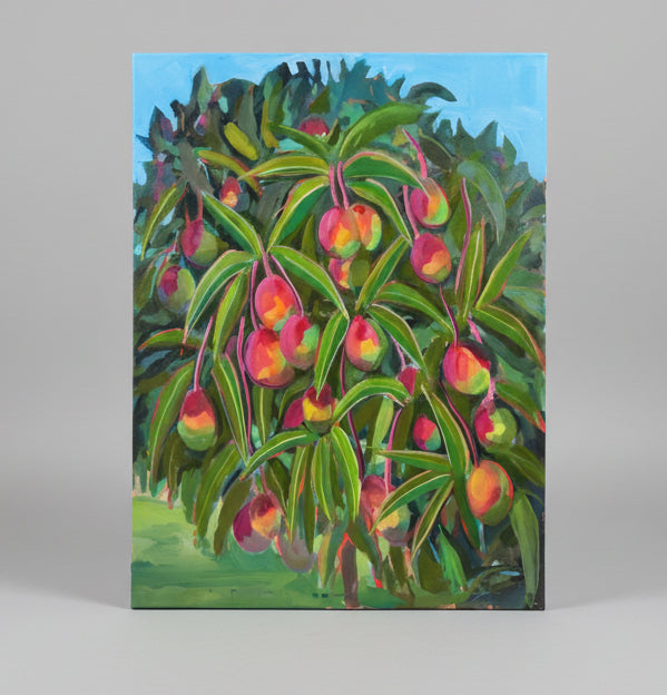 Painting of a mango tree