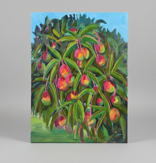Painting of a mango tree