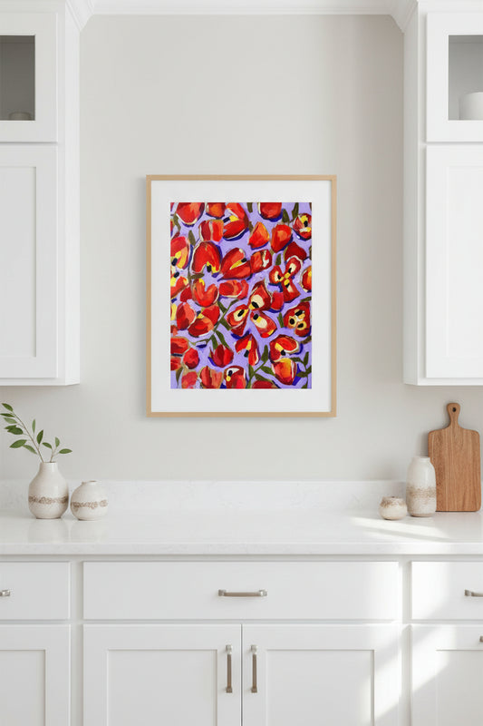 Jamaican Ackee Tree Art Print 8x10